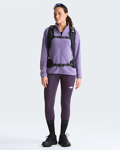 Womens Glacier Fleece TNF Grounded Plum ALT1