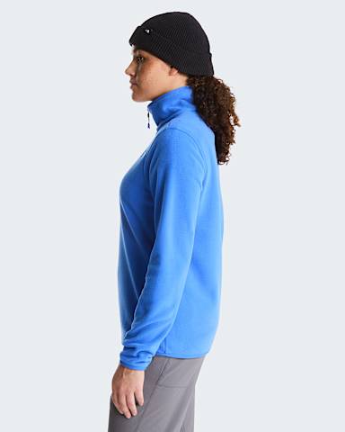 Glacierfleece met kwartrits voor dames TNF Active Blue ALT2