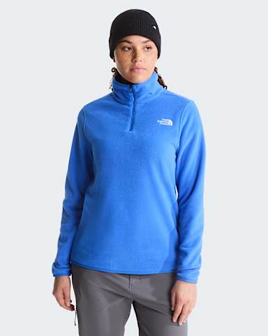 Glacierfleece met kwartrits voor dames TNF Active Blue HERO