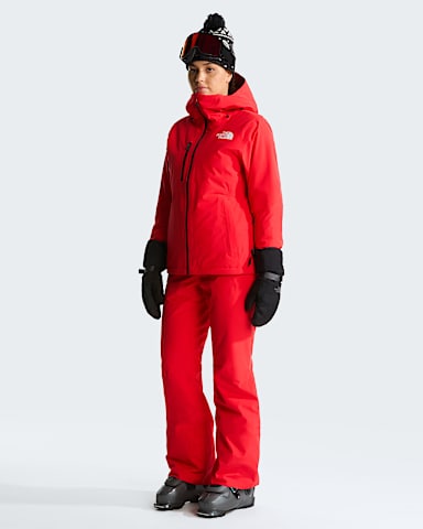 Womens Descendit Trousers TNF Elevation Red ALT1
