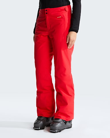 Womens Descendit Trousers TNF Elevation Red HERO