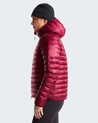 Giacca con cappuccio Terra Peak da donna TNF Burgundy CrushLali Guran ALT2