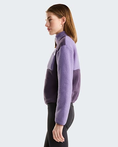 Womens Yumiori 14 Zip Fleece Jacket TNF Endless DuskGrounded Plum ALT2