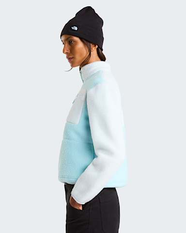 Yumiori Fleecejacke mit 14langem RV fr Damen TNF GlacierPearl Stone alt2
