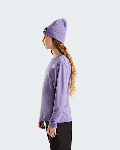 247 LongSleeve TShirt Junior TNF Grounded Plum ALT2
