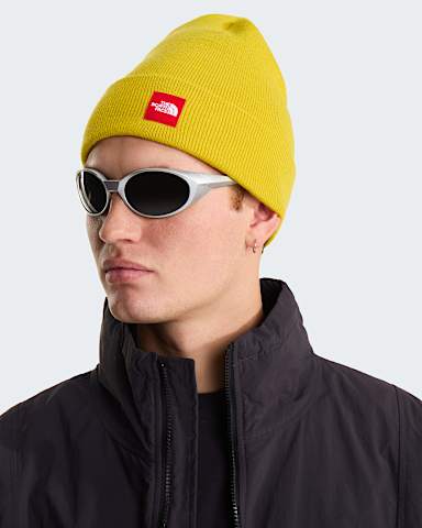Red Box Beanie TNF Pigment Yellow alt1