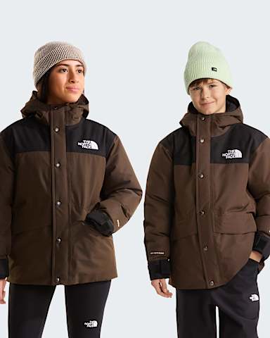 Veste en duvet Mountain pour enfant TNF Dark Chestnut hero