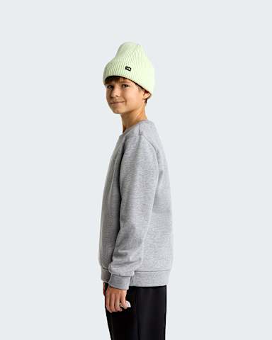Teens Evolution Simple Dome Sweatshirt TNF TNF Pale Grey Heather ALT2
