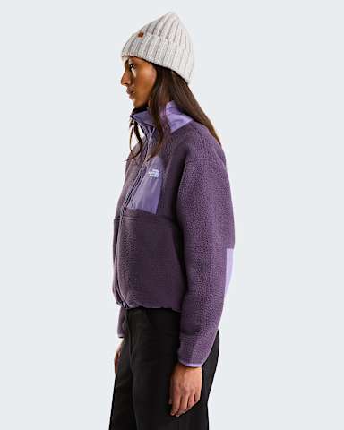 Yumiori OffPeakfleecejas met volledige rits voor dames TNF Endless DuskGrounded Plum ALT2