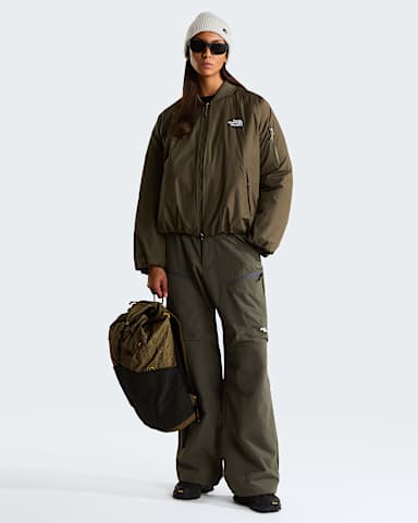 Choqabomberjas voor dames TNF New Taupe Green ALT1