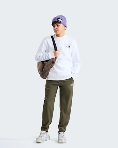 Evolution Box NSE sweatshirt voor tieners TNF TNF White ALT2