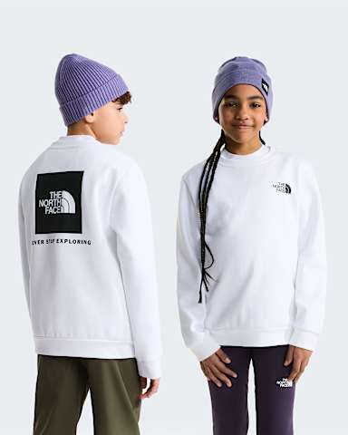 Evolution Box NSE sweatshirt voor tieners TNF TNF White HERO
