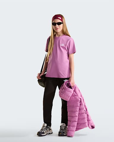 Tshirt Evolution Simple Dome pour enfant TNF Hushed Lavender ALT1