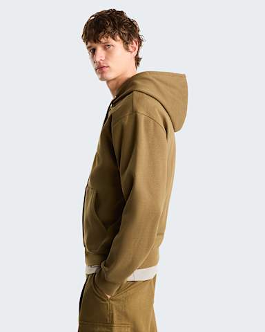 Sweat capuche zipp dcontract TNF Essential Simple Dome pour homme TNF Caraway Seed ALT2