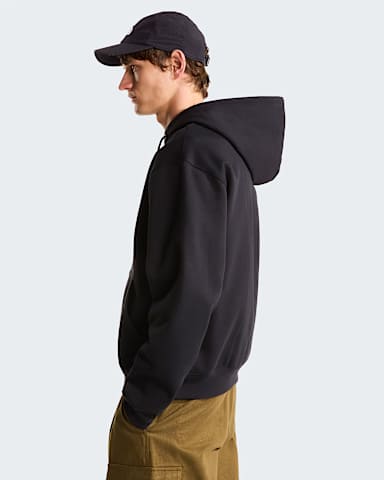 Sudadera con capucha y cremallera completa TNF Essential Simple Dome para hombre TNF TNF Black ALT2