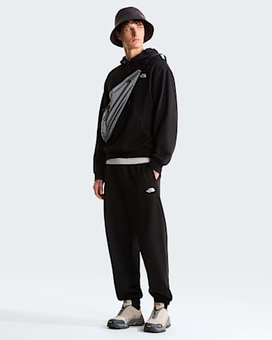 Mens TNF Essential Terry Simple Dome Relaxed Joggers TNF TNF Black ALT1