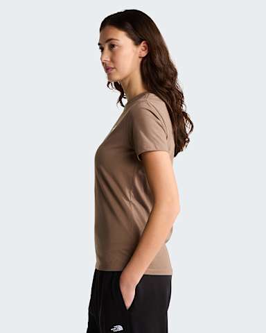 Womens Evolution Simple Dome Slim TShirt TNF Garnet ALT2