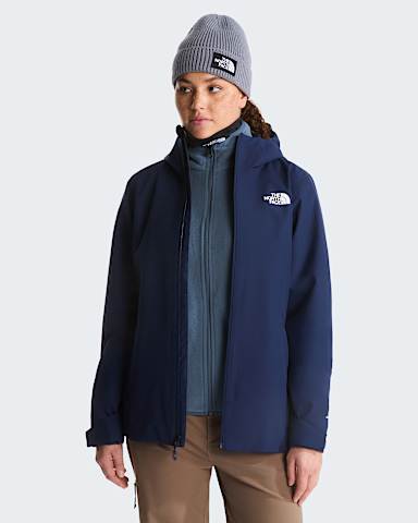 Quest DryVent Triclimate 3in1jas voor dames TNF Summit NavyGranite Grey HERO