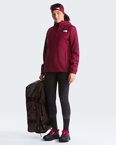 Womens Quest DryVent Jacket TNF Burgundy Crush ALT1