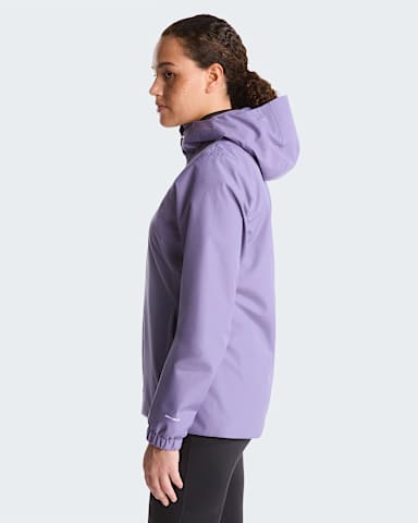 Womens Quest DryVent Jacket TNF Grounded Plum ALT2