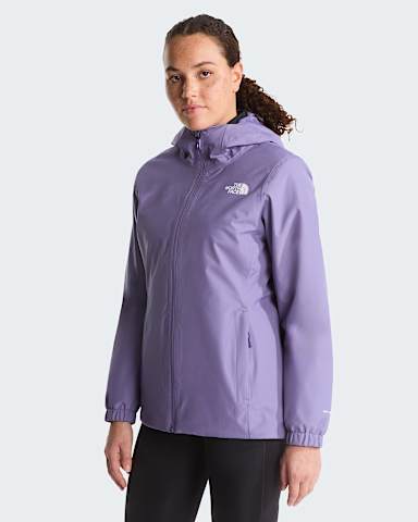 Womens Quest DryVent Jacket TNF Grounded Plum HERO