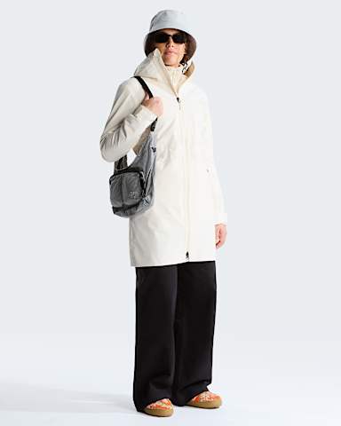 Womens DryVent Mono Bedretto Parka TNF White Dune ALT1