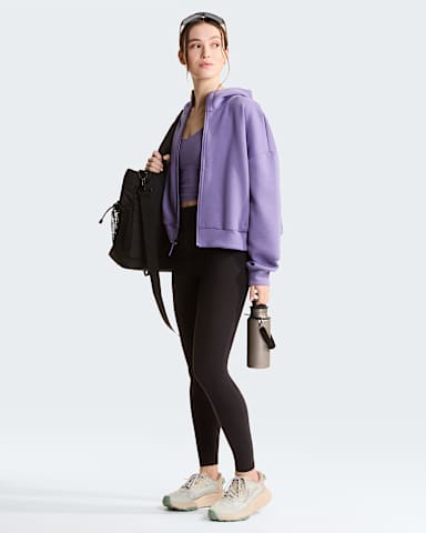Jaida Hoodie voor dames TNF Grounded Plum ALT1