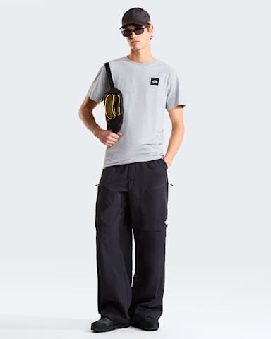 Mens Evolution Box Half Dome Regular TShirt TNF TNF Pale Grey Heather ALT1