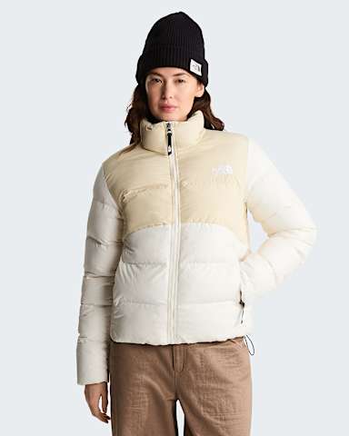 Saikuru jakke til damer TNF White DuneDesert Stone HERO