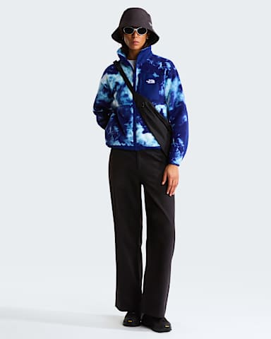 Yumiori OffPeak Print Fleecejacke TNF Bold Blue Granitic Rock Print alt1
