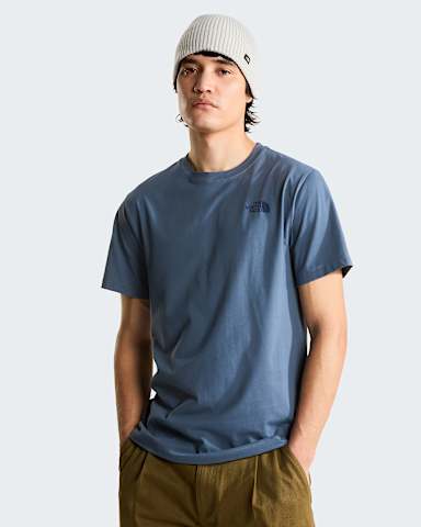 Mens Half Dome Photo Regular Graphic TShirt TNF Granite Grey ALT1