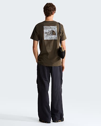 Tshirt NSE Box Regular da uomo TNF New Taupe Green ALT2