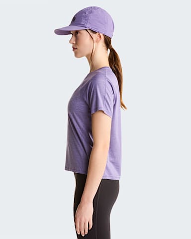 Jaida Tshirt voor dames TNF Grounded Plum Light Heather ALT2