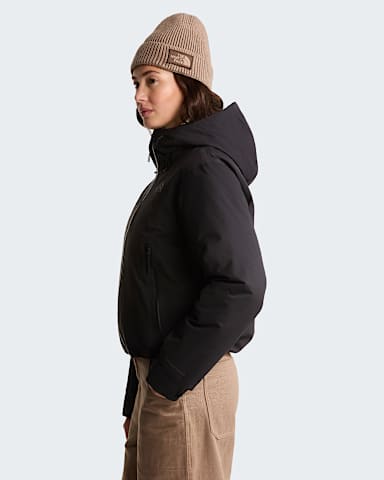 Womens TNF Range Lightweight Hooded Jacket TNF TNF Black ALT2
