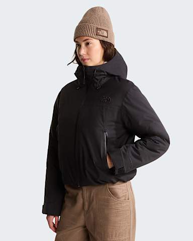 Womens TNF Range Lightweight Hooded Jacket TNF TNF Black HERO