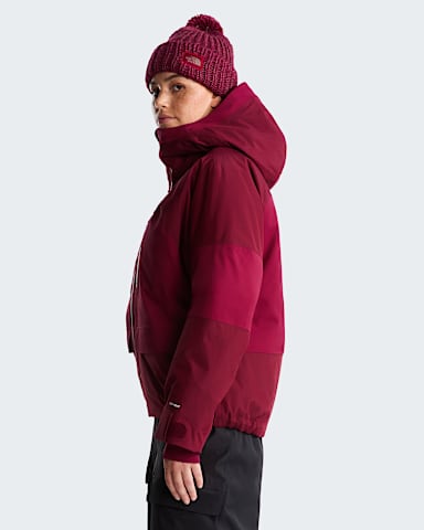 Powstar Jacke Damen TNF Burgundy Crush alt2