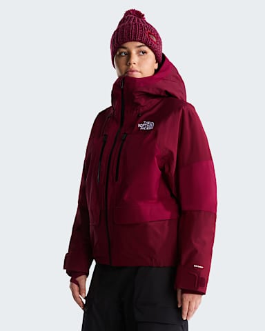Powstar Jacke Damen TNF Burgundy Crush hero
