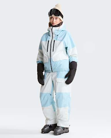 Powstar Jacke Damen TNF GlacierPearl Stone ALT1