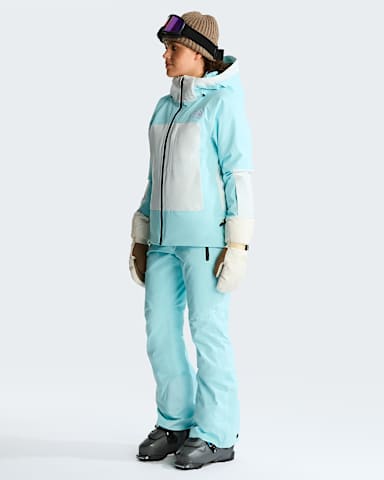 Casaco Lenado para mulher TNF Pearl StoneGlacier alt1
