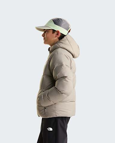 Pov bunda s kapuc Hydrenalite pro kluky TNF Stone Slab alt2