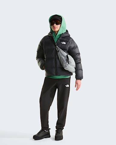 Chaqueta de plumn con capucha Hydrenalite para nio TNF TNF Black ALT1