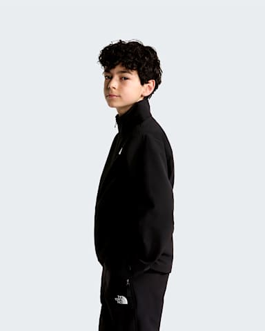 Teens Perlino Softshell Jacket TNF TNF Black ALT2