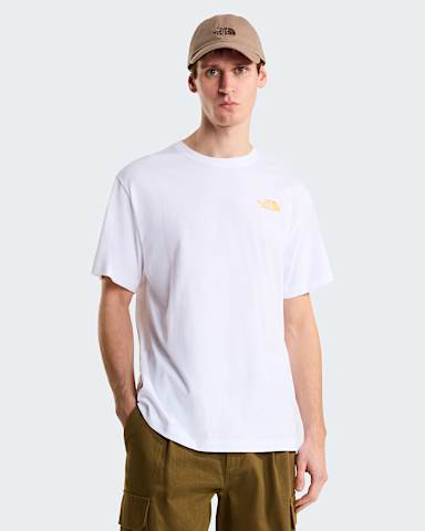 Mens Pitch A Tent Relaxed TShirt TNF TNF White ALT1