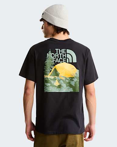 Tshirt dcontract Pitch A Tent pour homme TNF TNF Black HERO