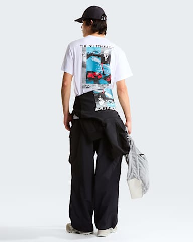 Camiseta holgada Apex 75 Collage para hombre TNF TNF White ALT2