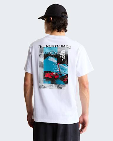 Camiseta holgada Apex 75 Collage para hombre TNF TNF White HERO