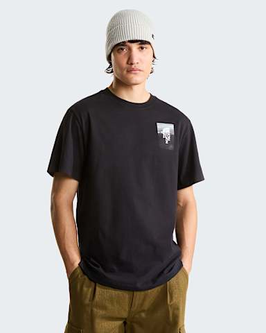 Mens Apex 75 Collage Relaxed TShirt TNF TNF Black ALT1