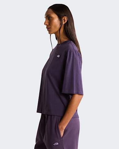 Womens TNF Essential Simple Dome Boxy Relaxed TShirt TNF Endless Dusk ALT2