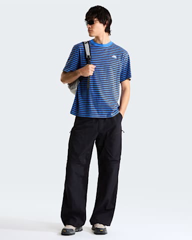 Tshirt rayures Vista pour homme TNF Active Blue TNF Pinch Stripe ALT1