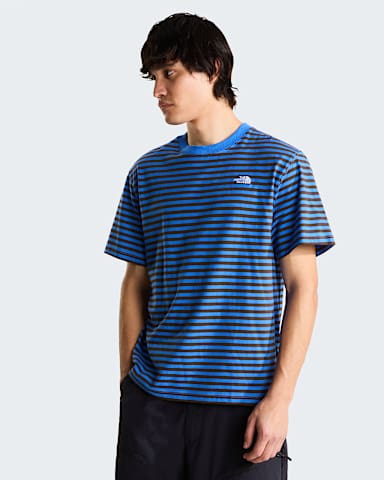 Tshirt rayures Vista pour homme TNF Active Blue TNF Pinch Stripe HERO